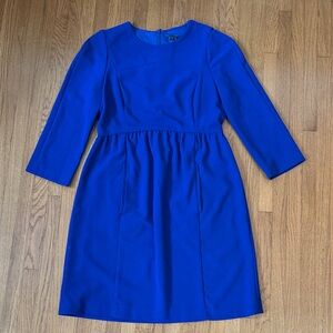 Zara Royal Blue Long Sleeve Dress